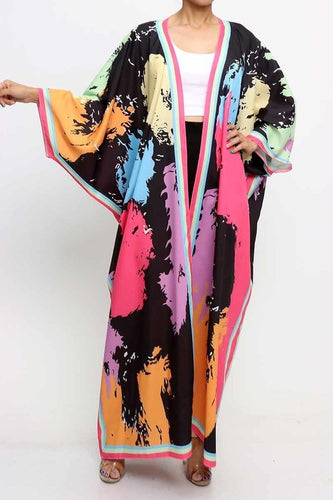 Abstract Kimono