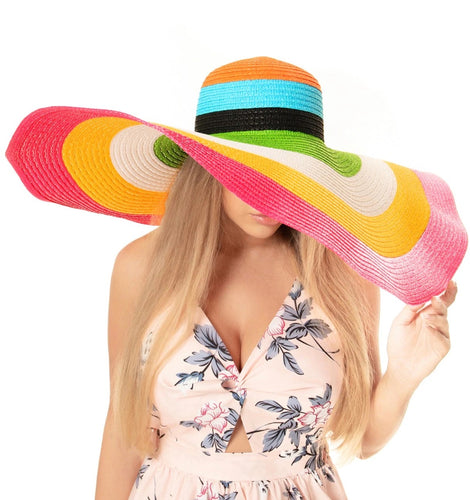 Multicolor Floppy Hat