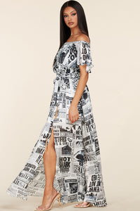 Newsworthy Maxidress