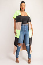 Load image into Gallery viewer, Colorblock Cardigan