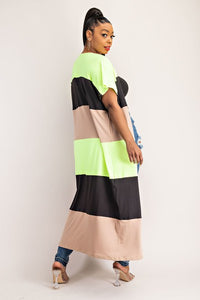 Colorblock Cardigan
